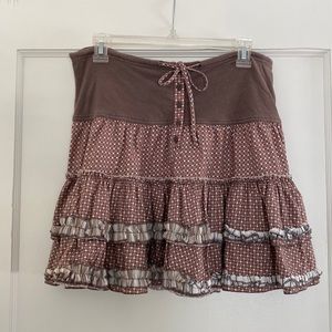 Free people mini skirt